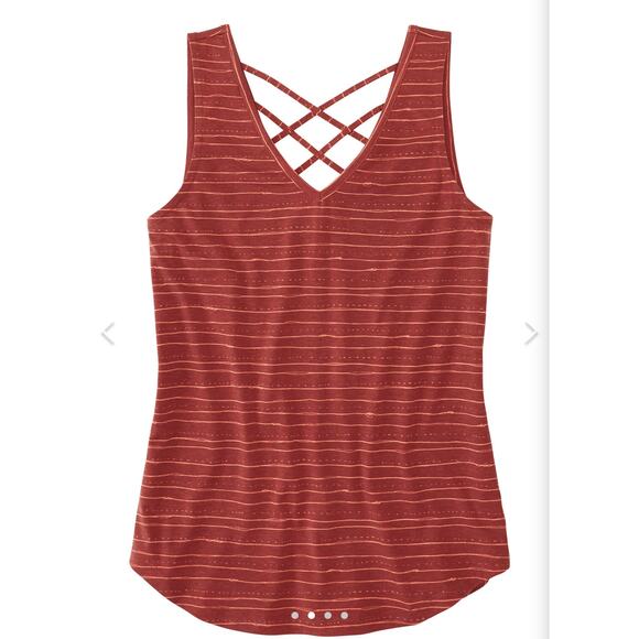 Title Nine Strappy Back Yasumi Tank Top - Mizukiri Sz Small - Picture 1 of 8